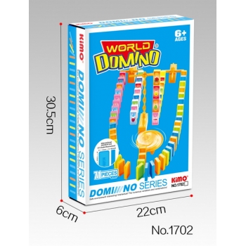 益智多米诺骨牌71pcs