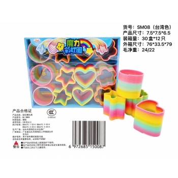 形状彩虹圈