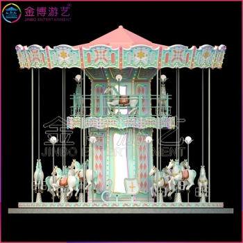 户外游乐场设备价格 16座主题豪华转马游乐园游艺设施